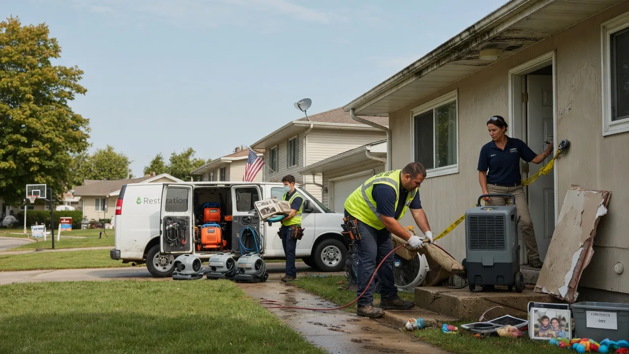 Water Damage Restoration in Norvell, MI near me